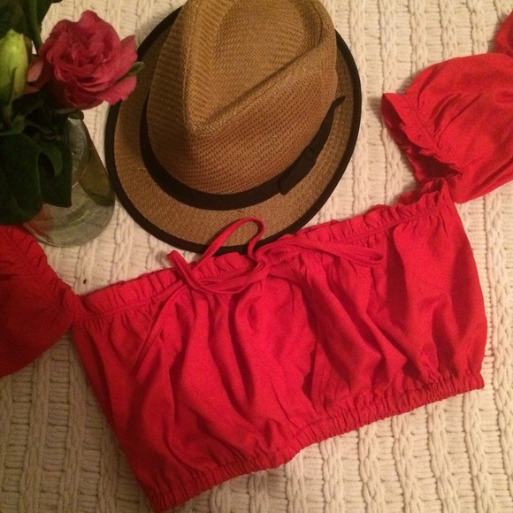 Ruby  red halter top ❤️💕 - Picture 2 of 3